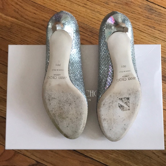 Jimmy Choo Isabel Peep Toe - Picture 8 of 8